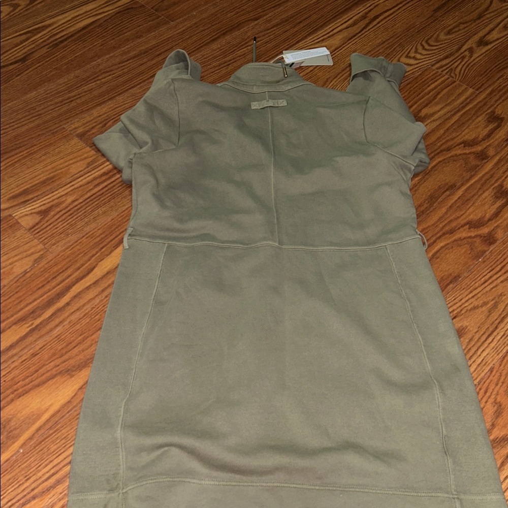 NWT Tommy Bahama Sunray Cove Long Sleeved Tea Leaf Heavyweight Cozy Fall Dress L - Picture 6 of 7
